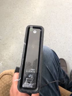 Motorola router sbg6580