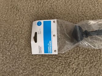 curtain rod + curtain