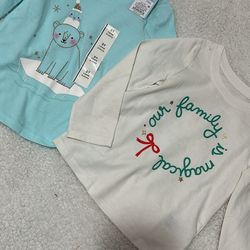 Two Cat & Jack Shirts