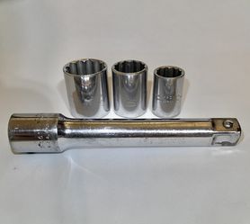 Lot of 4 PROTO Sockets USA