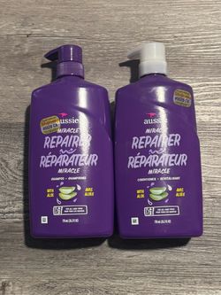 Aussie Miracle Repairer Shampoo & Conditioner Set 26.2 Fl Oz