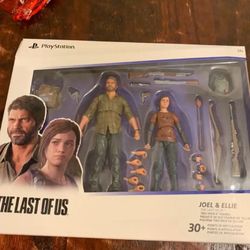The Last Of Us Joel And Ellie Figure Set
