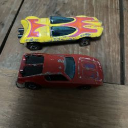 2 Redline Hot Wheel Cars