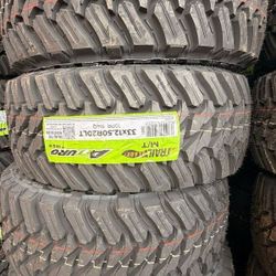 33/1250/20 Atturo MT Tires