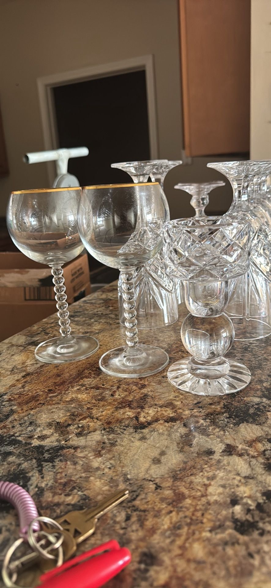 17 Piece Glassware Set