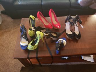 All heel are 10 except the lime are 9