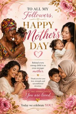 HAPPY MOTHER’S DAY