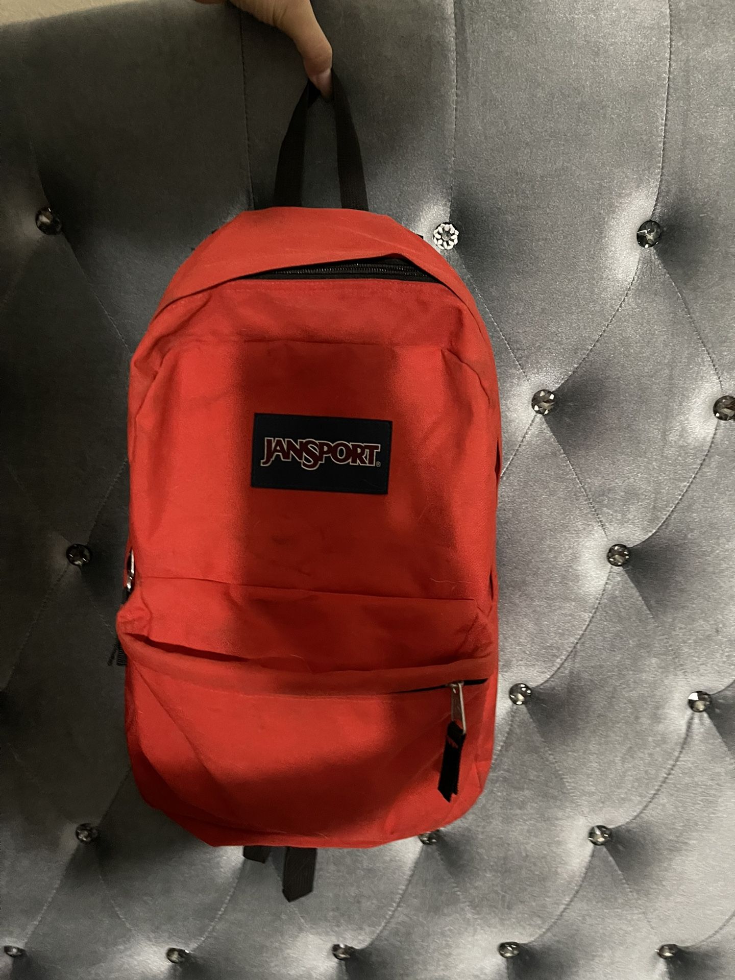 Red Jansport Backpack