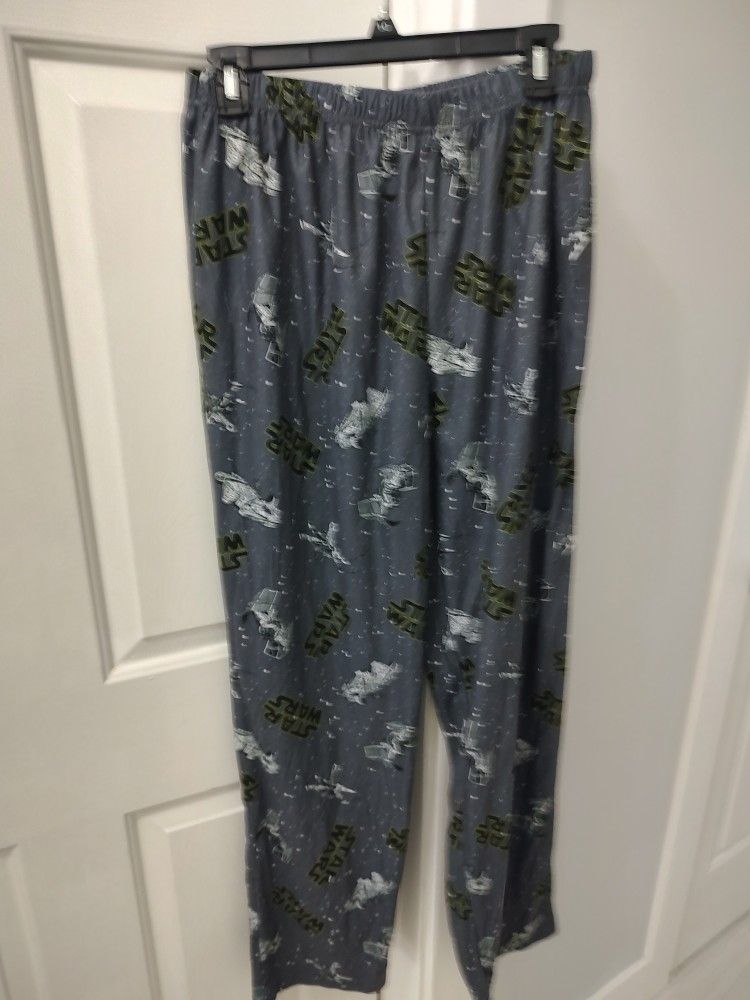 Star Wars Pajama Pants Large New