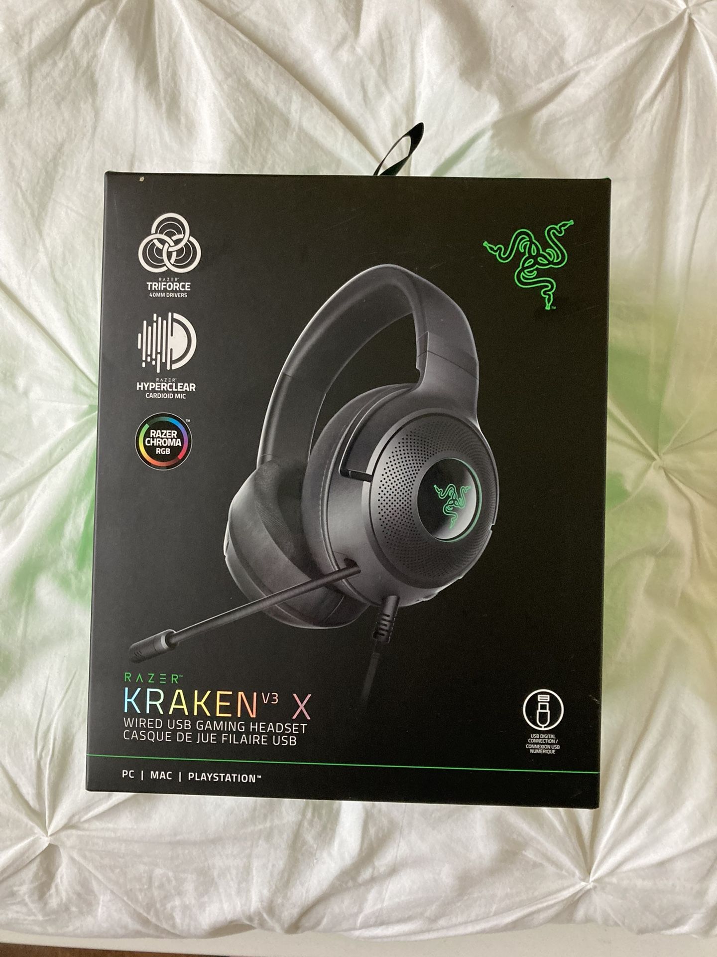 🔺Razer kraken v3 X 🔻 Headset 🎧 Headphones | PC | PS | Xbox 