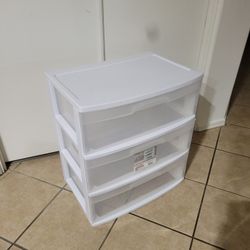 3 Drawer Wide Storage Unit