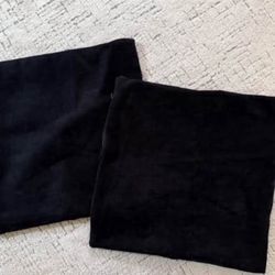 Black Pillow Covers 