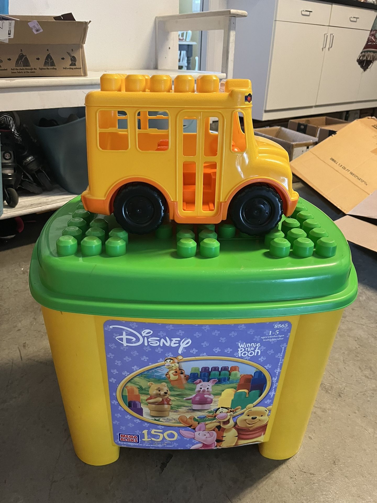 Mega Bloks and Bus
