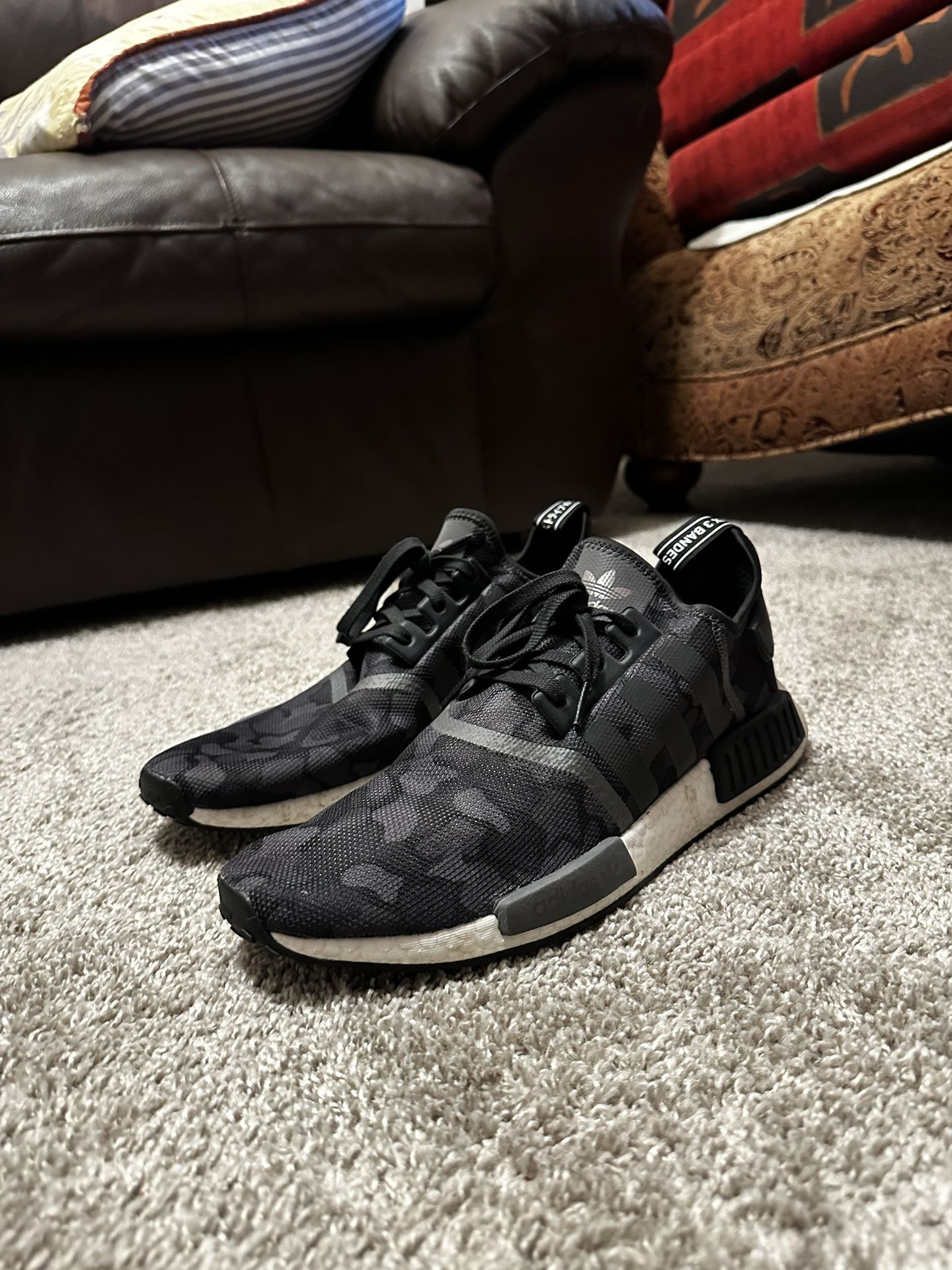 Adidas NMD dark Camo(SIZE 13 MENS)
