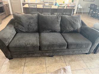 Sofa, side table and coffee table