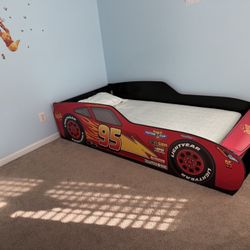 Disney Kids Bed With Mattress 