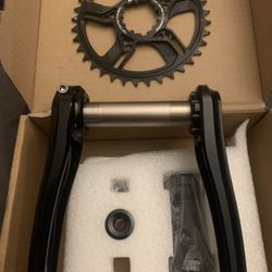 New 1x Bike Crankset + BB For MTB DH Or Dirt Jumper