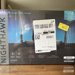 Nighthawk AX6 6-Stream WiFi Router