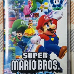 Super Mario Bros Wonder - Nintendo Switch With Case Tested/Works Fast Shipping