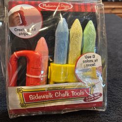 Sidewalk Chalk Tools  With Chalk
