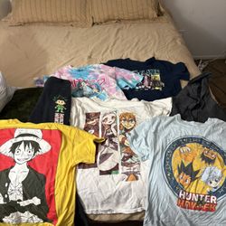 Anime Tees Everything In Picture $20.00