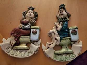 King and Queen on the Throne