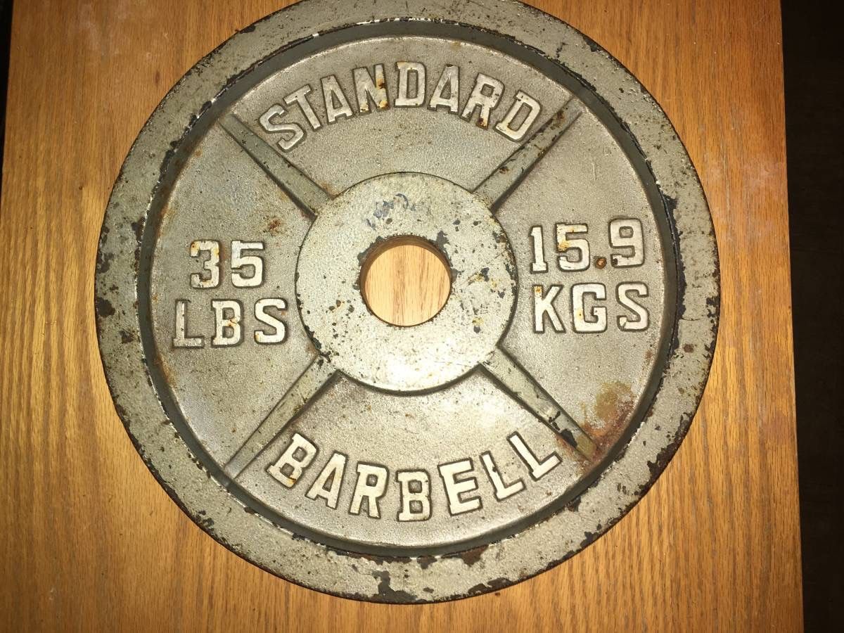 Antique Weight Lifting Equipment