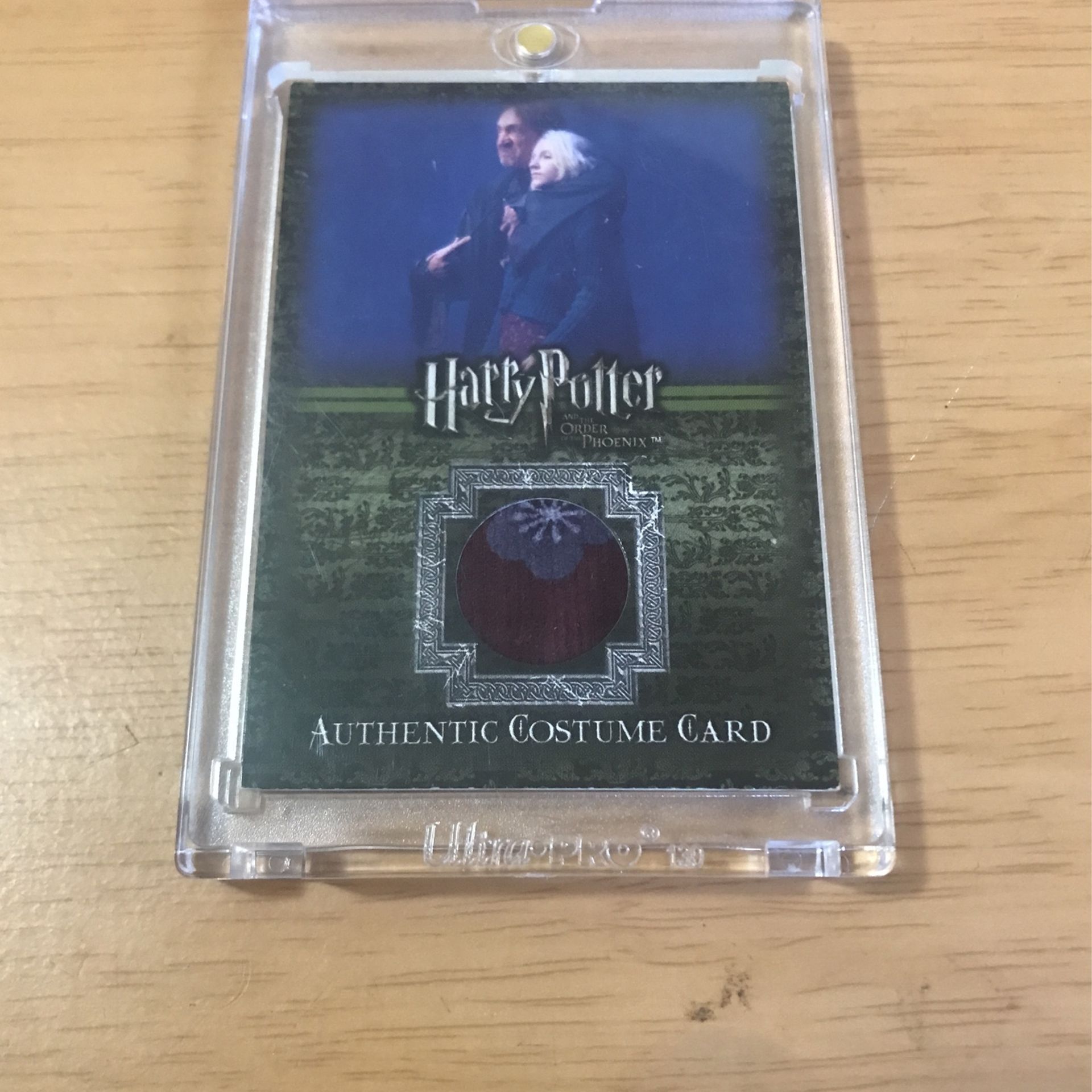 Harry Potter Authentic Costume Card #501/570