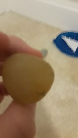 one orange beautiful Crystal