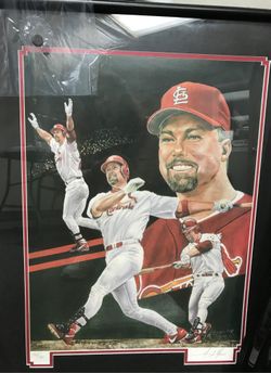 Mark McGwire St. Louis Cardinals memorabilia