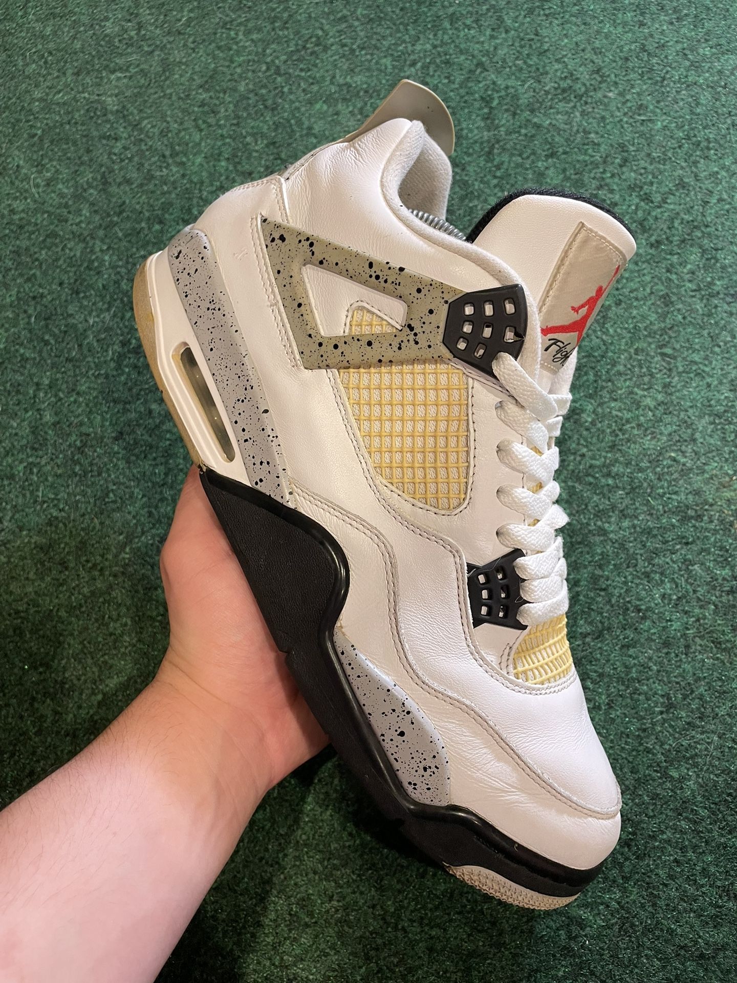 Size 12 - Jordan 4 White Cement 2016