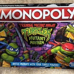 New Ninja Turtles Monopoly 