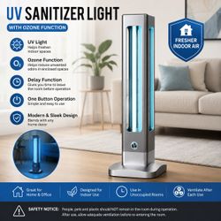 SOCNE UV Sanitizer Light with Ozone – Brand New