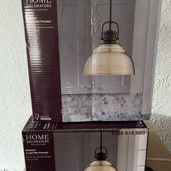 Two New Pendant Lights 