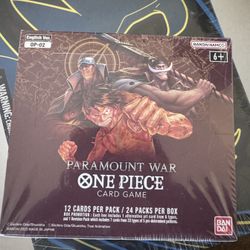 One Piece OP-02 Paramount War Booster Box
