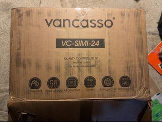 NEW Vancasso 24-Piece Ceramic Dinnerware Set – Colorful Boho Pattern