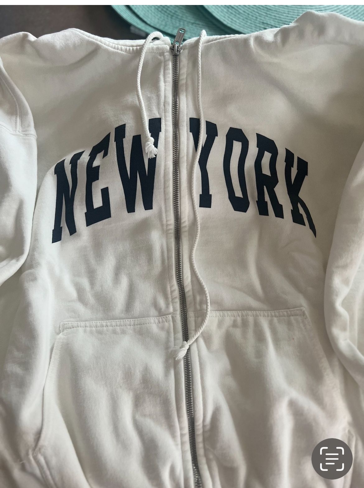 Brandy Melville John Galt Zip Up Hoodie