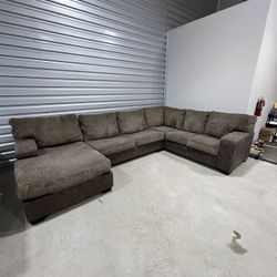 Brown Sectional
