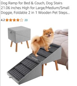 Brand new ziluce 2-in-one dog stairs brand new in box