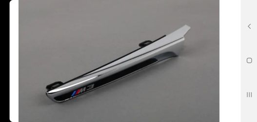 BMW 3 F80 M3 Front Side Fender Vent Trims 8056060 OEM