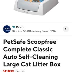 Self Cleaning Litter Box