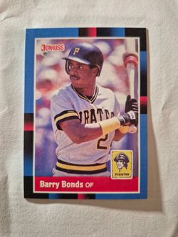 Barry Bonds - DonRuss baseball card