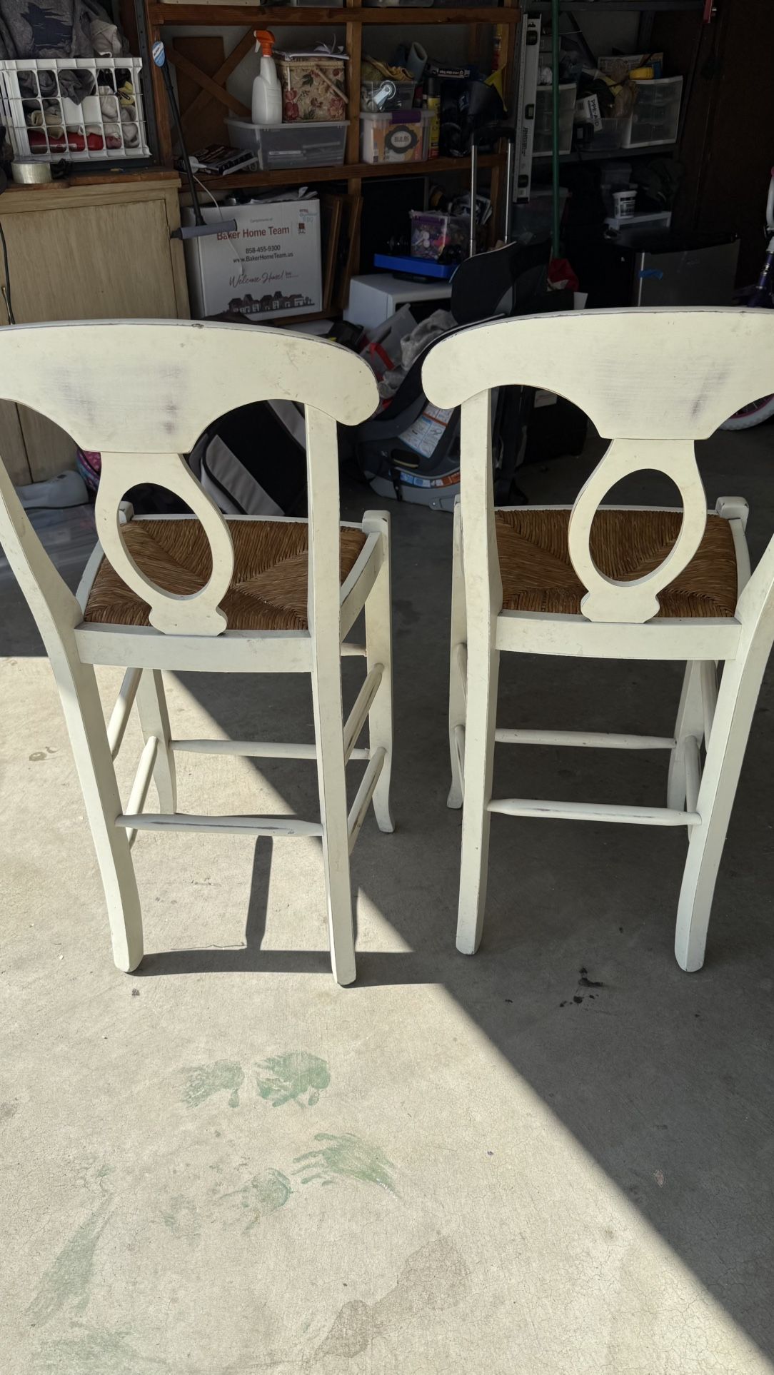 Pottery barn. Bar Stools.