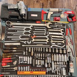 Mac Tools Lot metric sae assorted sizes -Reduced