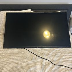 TCL 43” Gently Used Smart TV w/ TV Mount