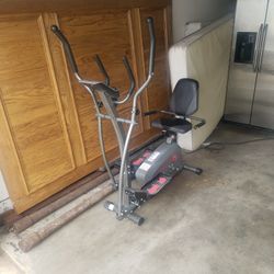 Elliptical Upright Recumbent Trio Trainer Body Champ