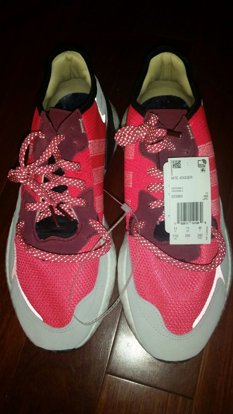Adidas Nite Jogger Mens Running Casual Shoes