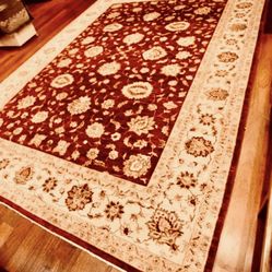 Upscale Authentic Persian Rug Hand-Knotted Wool Collector Quality 10x15
