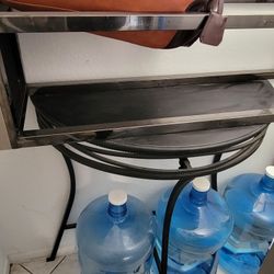 semi circle side table
