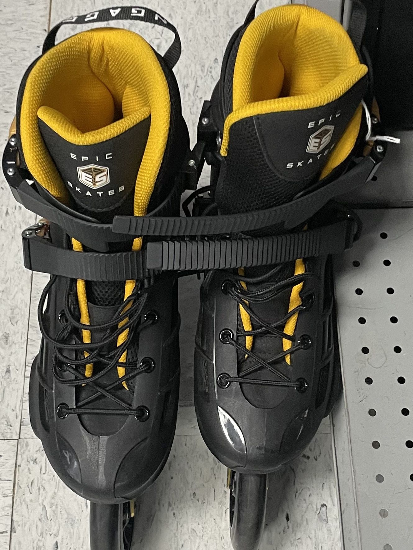 Epic Engage 125mm inline speed skates. 